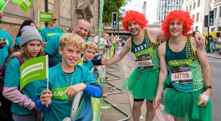 TCS 2022 London Marathon Samaritans Runners Wigs