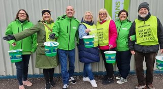 Street collection fundraisers
