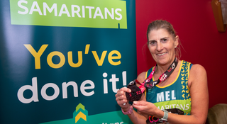 #TeamSamaritans Marathon Finisher